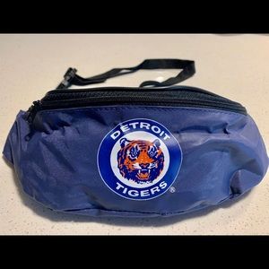 Vintage Detroit Tigers Fanny Pack 80’s Retro
